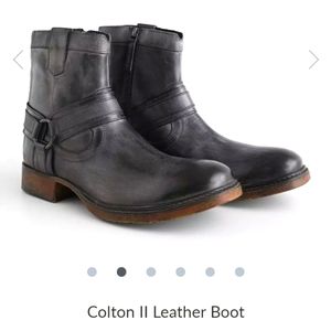 BED|STU Colton II Dark Leather Boots